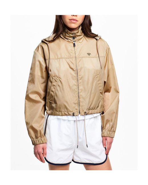 Prada Natural Casual Versatile Jacket