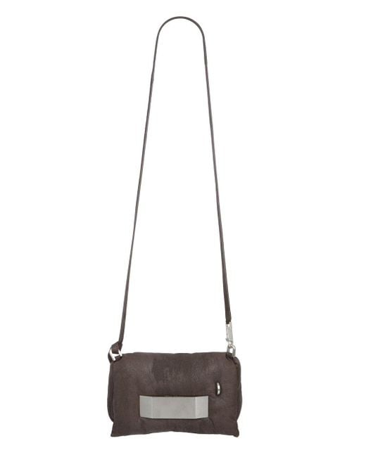 Rick Owens White Pillow Griffin Shoulder Bag for men