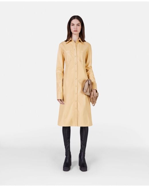 Stella McCartney Natural Long Sleeved Dress