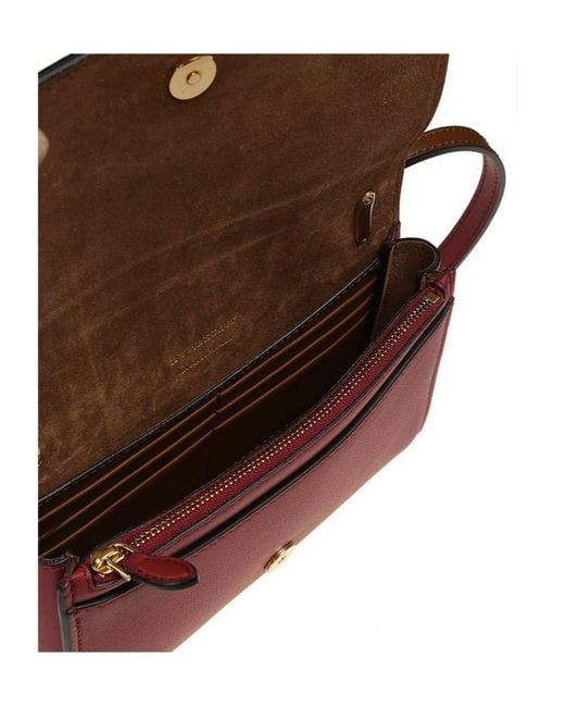 Burberry Red Logo Shoulder Bag