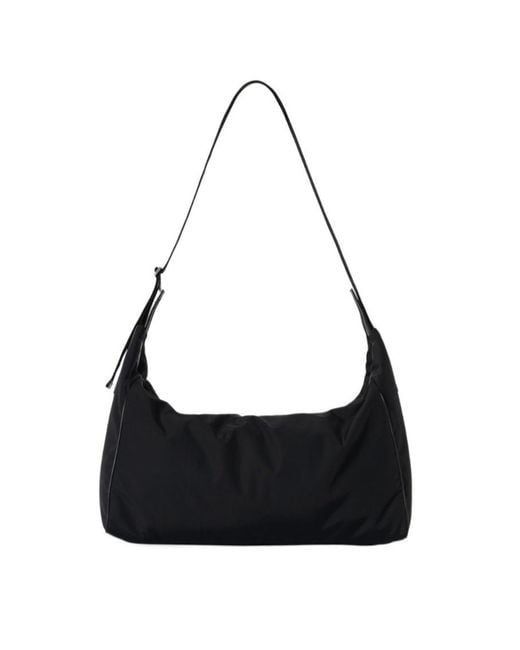 The Row Black E/W Logan Bag
