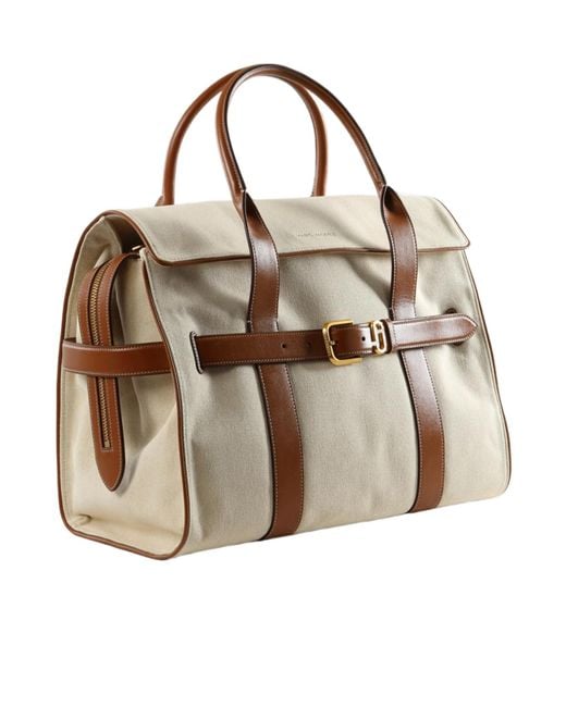 Marc Jacobs Brown Dakota Buckled Tote Bag