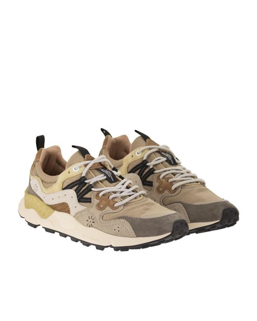Flower Mountain Natural Yamano 3 Sneakers for men