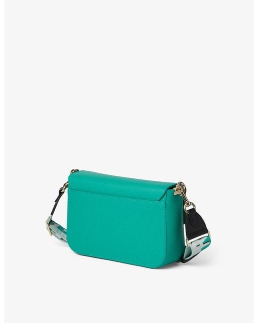 Furla Blue Logo Shoulder Bag