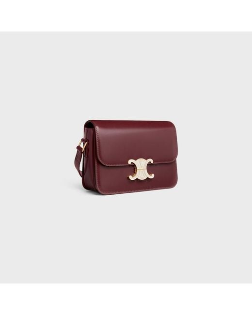 Céline Purple Teen Triomphe Bag