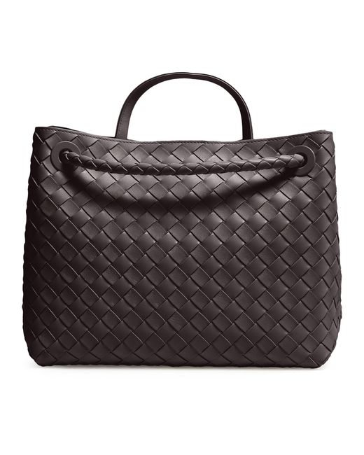 Bottega Veneta Black Andiamo Bag