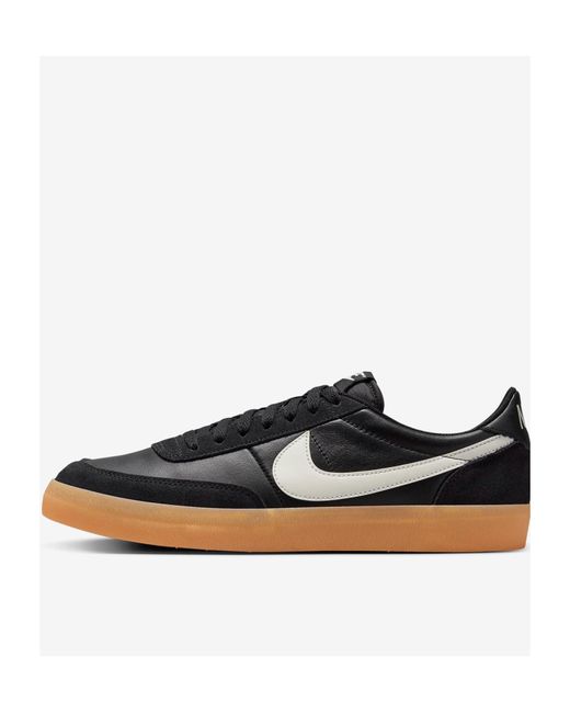 Nike Black Killshot 2 Logo Patch Sneakers for men