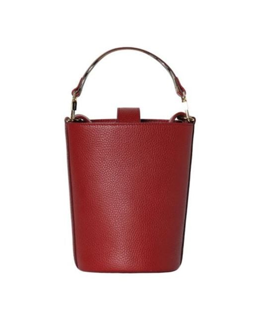 Burberry Red Single-Handle Shoulder Bag