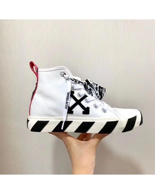 Off-White c/o Virgil Abloh Red Arrows Patch High-Top Sneakers for men