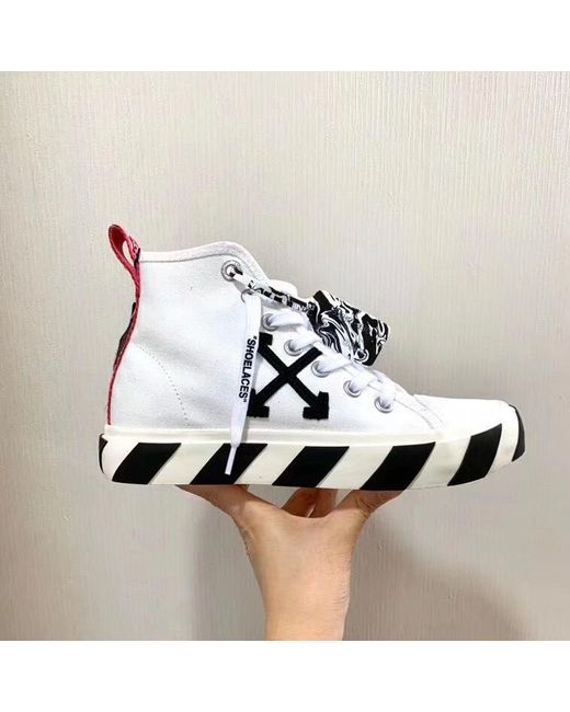 Off-White c/o Virgil Abloh Red Arrows Patch High-Top Sneakers for men