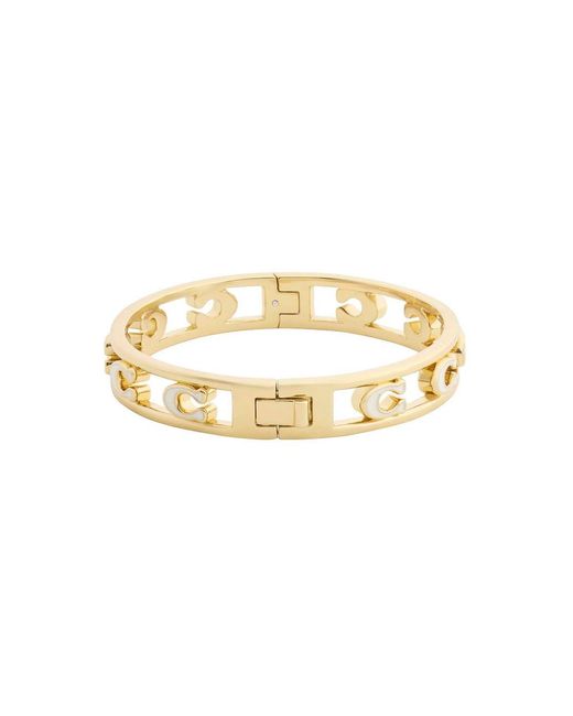 COACH Metallic Enamel Bracelet