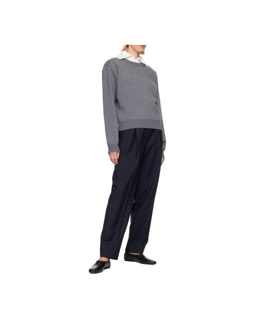 Rohe Gray Crew-Neck Sweater