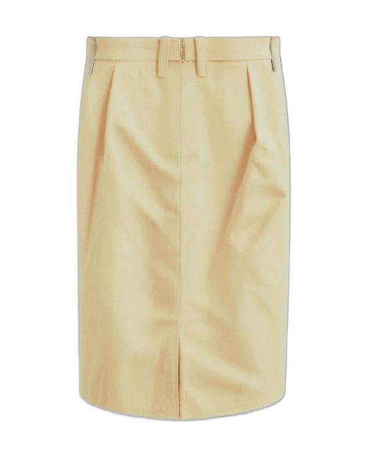 N°21 Yellow Pencil Skirt