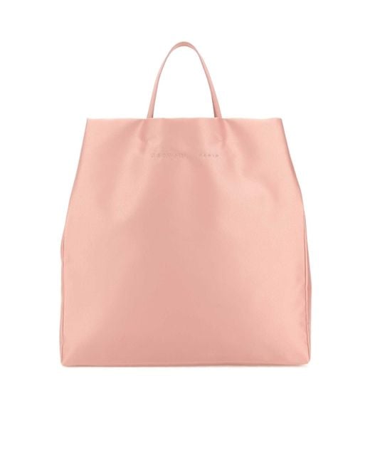 Carven Pink Jeanne Shopping Tote Bag