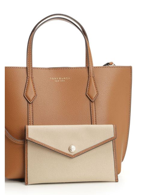 Tory Burch Brown Perry Small Tote