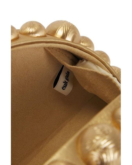 Cult Gaia Natural Logo Clutch