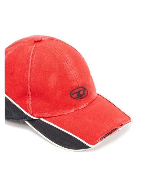 DIESEL C-Dale Logo-Embroidered Cap for men