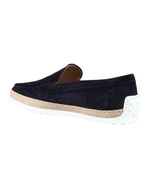 Tod's Blue Slip-On Loafers for men