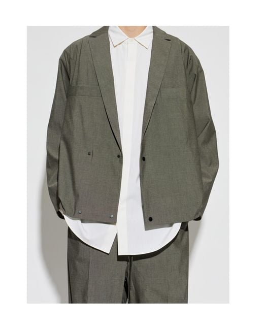 Fear Of God Green Single Breasted Jacket for men