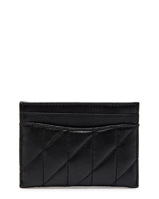 COACH Black Leather Card Holder
