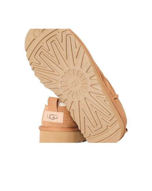 Ugg Brown Simple Ankle Boots