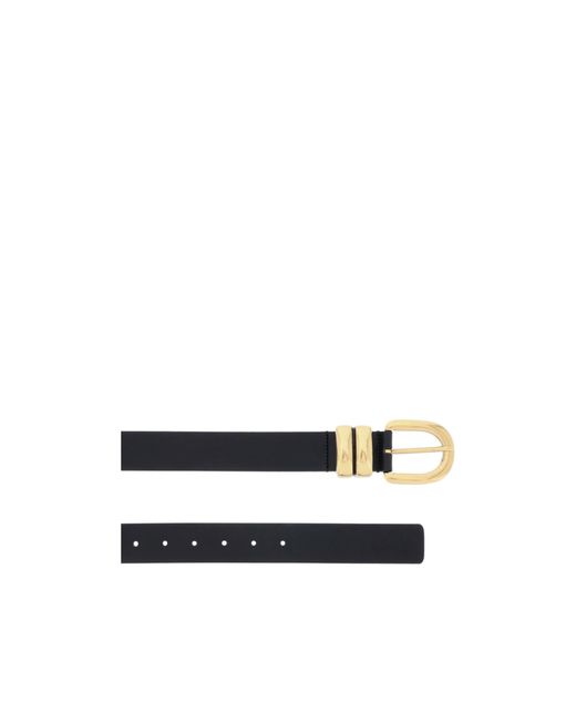 By Malene Birger White Zoira Leather Belt