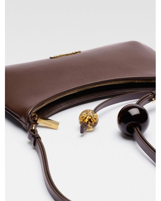 Jacquemus Brown The Bisou Perle Shoulder Bag