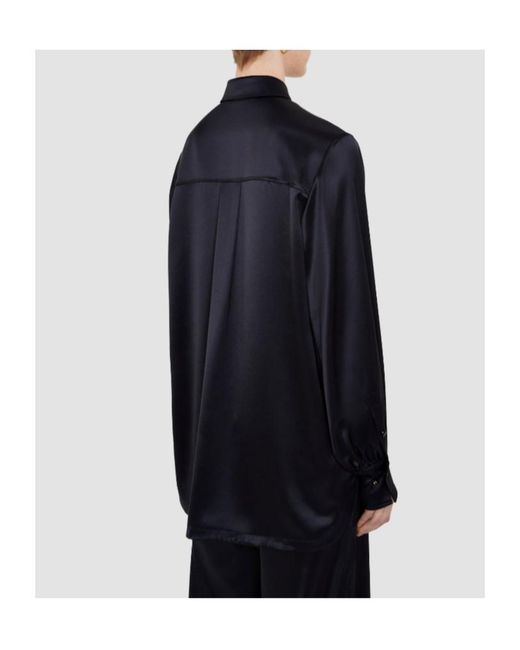 Joseph Blue Tailored Button-Up Shirt