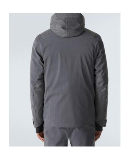Sease Gray Trace 2.0 Pinstripe Down Jacket for men