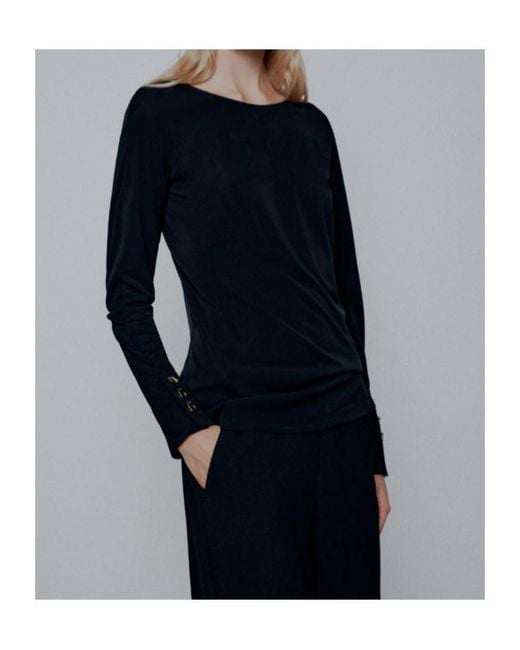 Marella Black Jersey T-Shirt