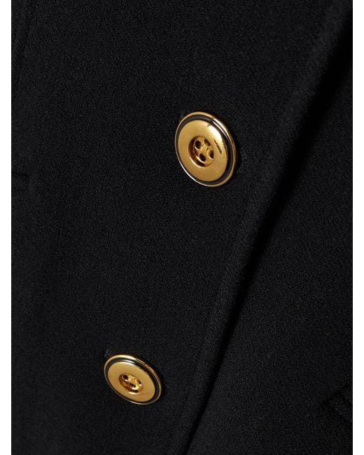 Veronica Beard Black Jessup Wool-Blend Jacket