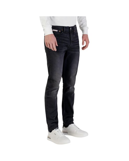 Calvin Klein Black Belt Loop Jeans for men