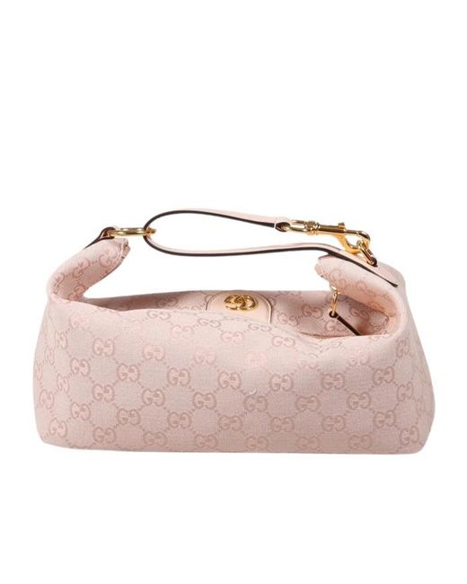 Gucci Pink Monogram Shoulder Bag