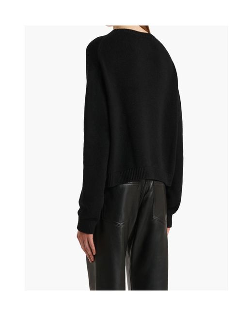 Khaite Black Milo Sweater