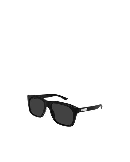 Gucci Black Eyewear Square Frame Sunglasses for men