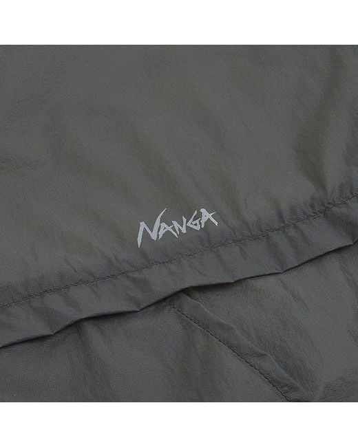 NANGA Gray Hooded Casual Jacket