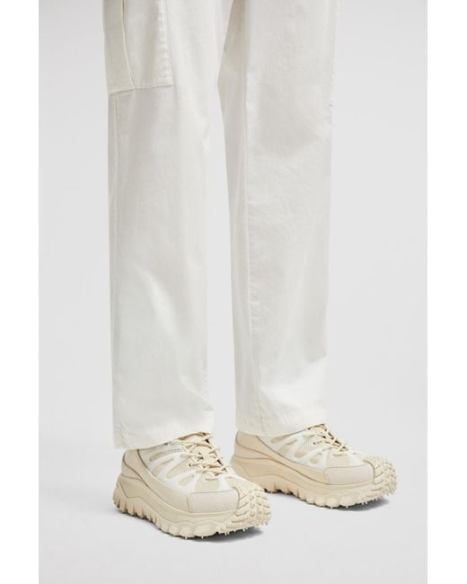 Moncler Natural Low-Top Trainers for men