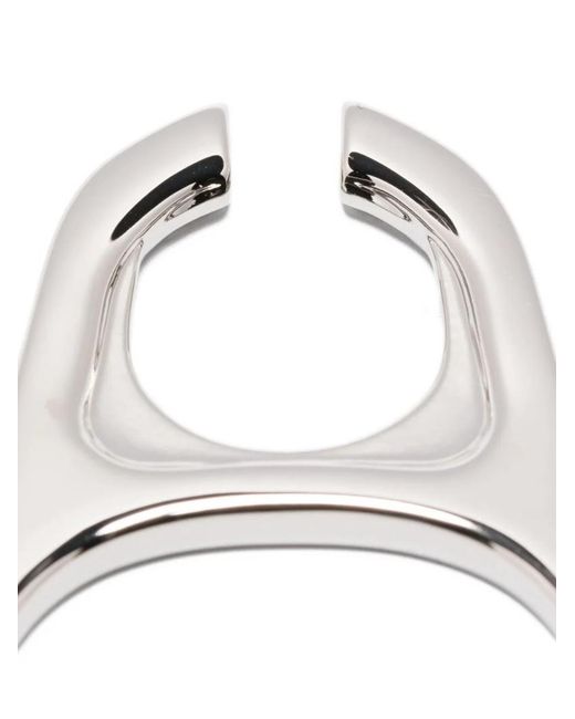 Jean Paul Gaultier White The Ring-Pull Pendant