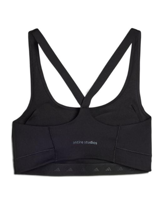 Adidas Black X Entire Studios Strappy Performance Bra
