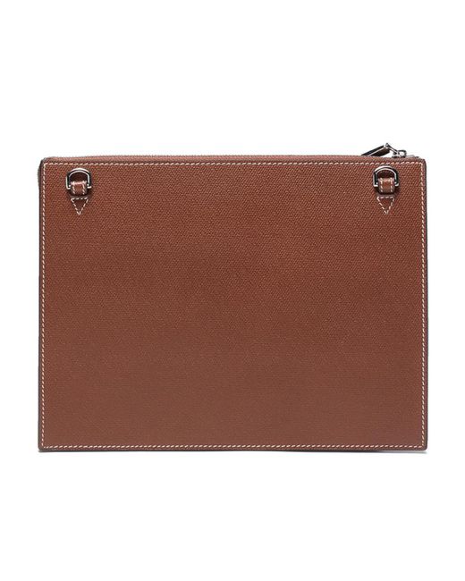 Bally Brown Logo Shoulder Bag for men