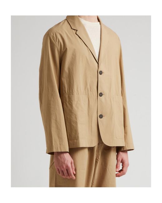 Studio Nicholson Natural Coll Single-Breasted Blazer for men