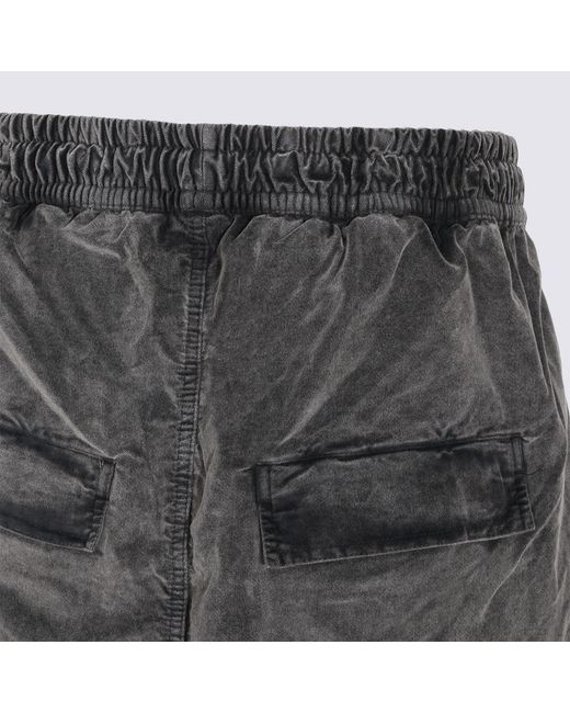 Thom Krom Gray Relaxed Drawstring Pants for men