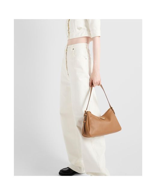 Prada White Wide-Leg Denim Jeans