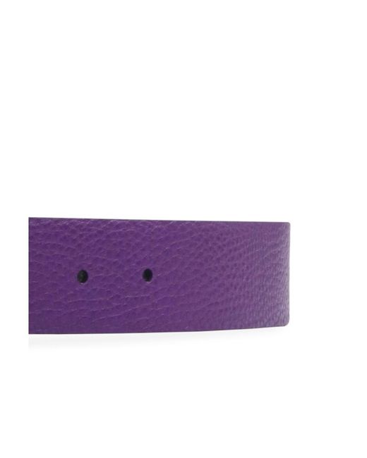 Ferragamo White Logo Buckle Belt