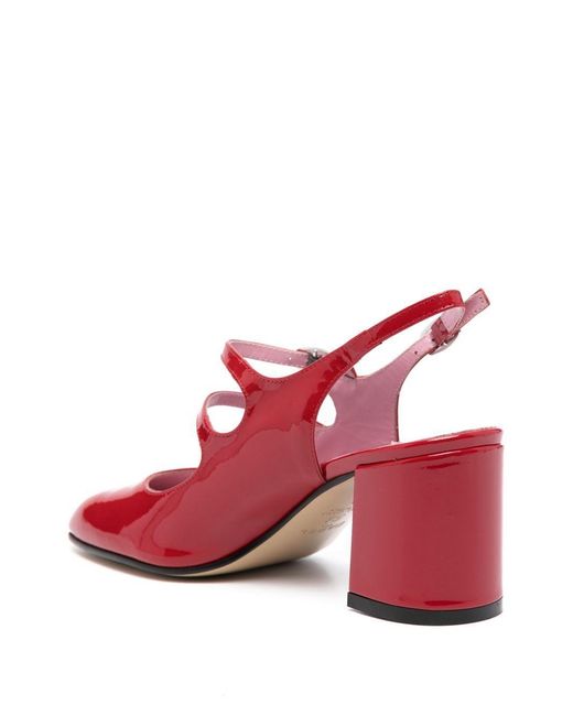 CAREL PARIS Red Logo High Heels