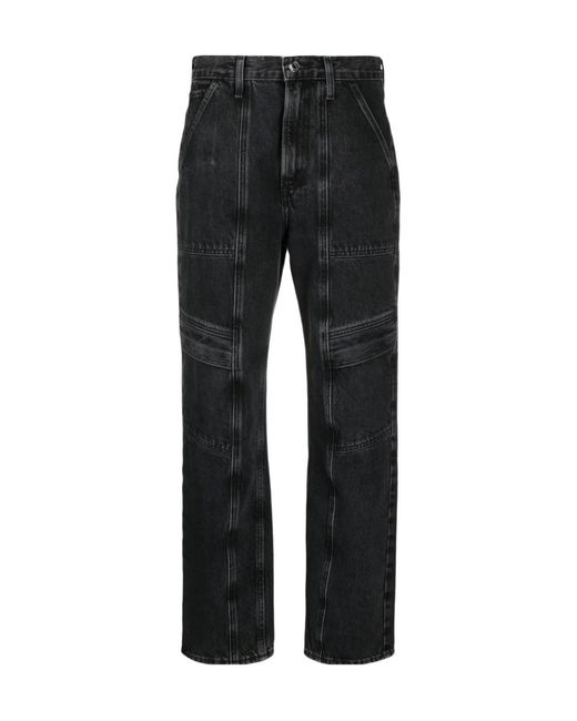 Agolde Black Belt Loop Jeans