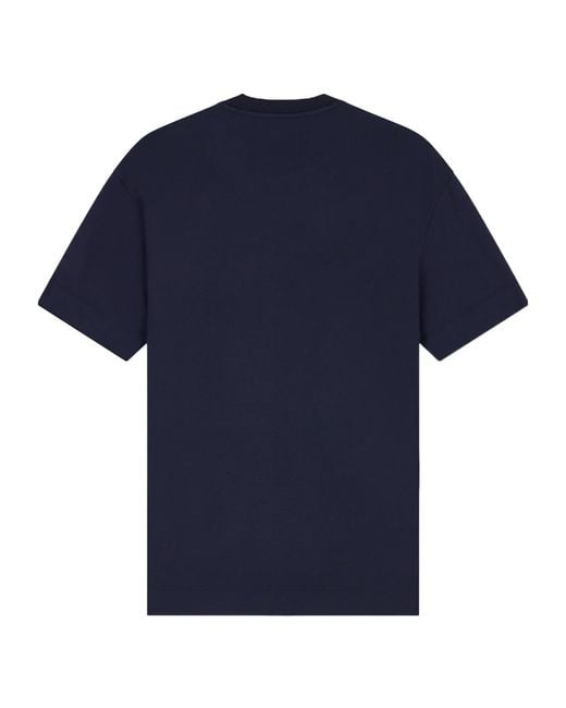 Emporio Armani Blue Signature Capsule Modal Jersey T-Shirt for men