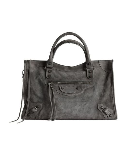 Balenciaga Black Le City Bag Medium