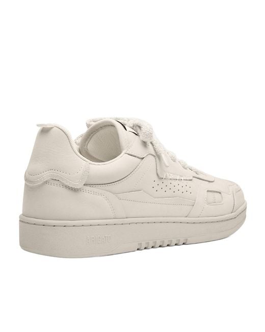 Axel Arigato White Panelled Lace-Up Sneakers for men