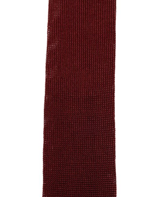 Paul Smith Red Striped-Edge Tie for men